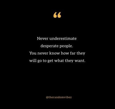 Quotes About Underestimating