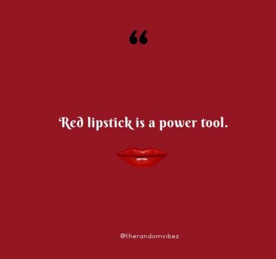 Red Lipstick Quotes