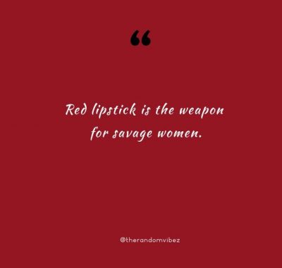 Red Lipstick Quotes Wallpaper