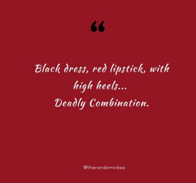 Red Lipstick Sayings