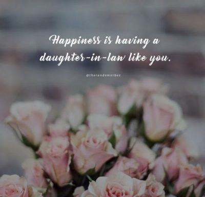 To My Daughter In Law