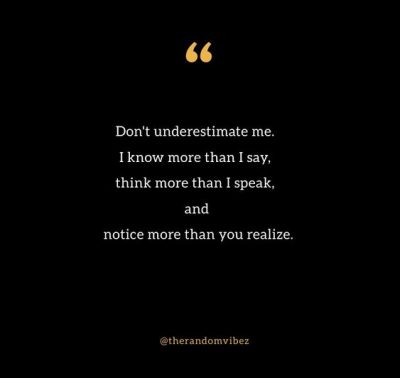 Underestimate Quotes