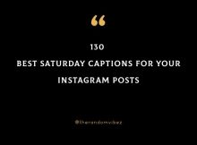 130 Best Saturday Captions For Your Instagram Posts