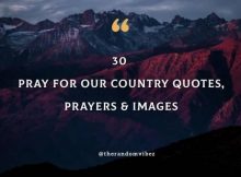 30 Pray For Our Country Quotes, Prayers, Images [2021]