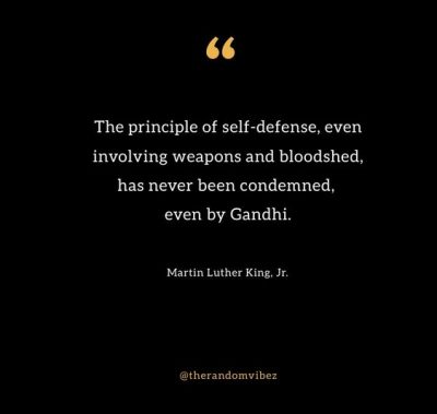 Famous Self Defense Quotes