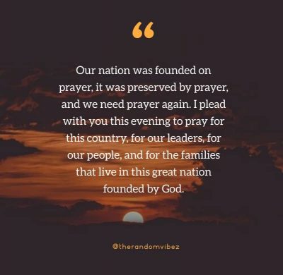 Prayer For Country Healing Quotes 