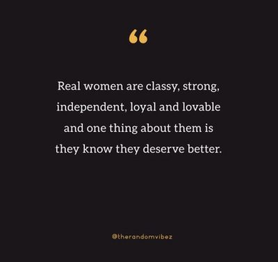 Real Women Sayings