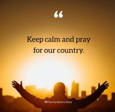 Short Prayer For Our Country