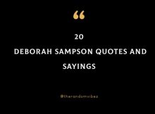 Top 20 Deborah Sampson Quotes And Sayings