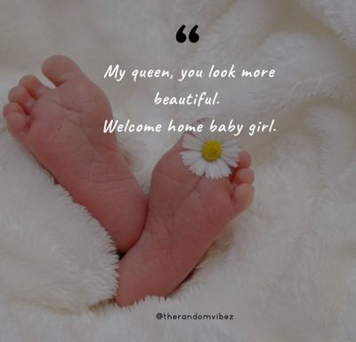 Welcome Baby Girl Quotes
