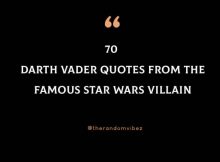 70 Darth Vader Quotes From The Famous Star Wars Villain