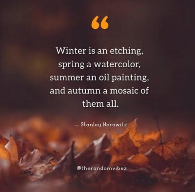 Beautiful Season Quotes