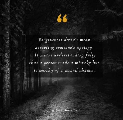 Forgiveness Second Chance Quotes