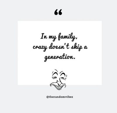 Funny Family Sayings