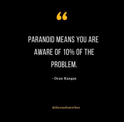 Funny Paranoid Quotes