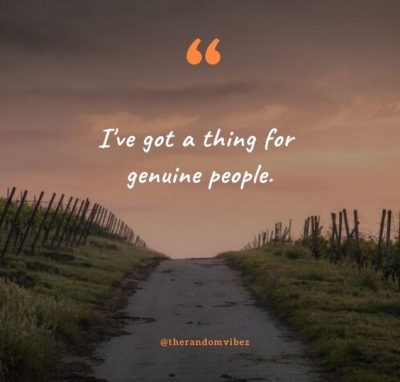 Genuine People Quotes
