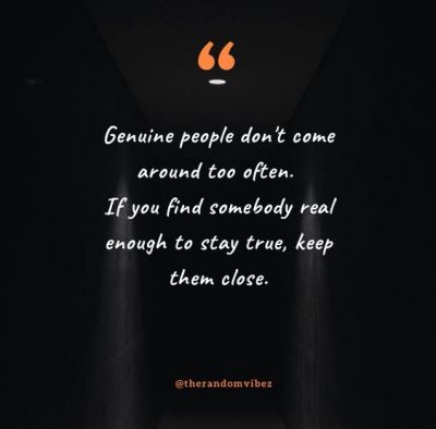 Genuine People Quotes Images
