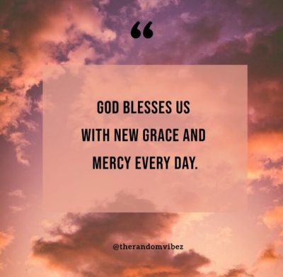 God's Mercy Quotes