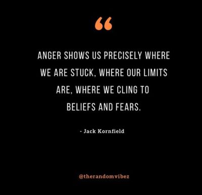 Jack Kornfield Quotes On Anger