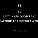 Lady In Red Quotes And Captions