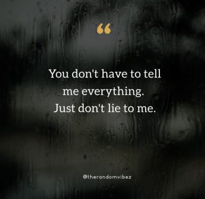 Quotes About Lying Girlfriend