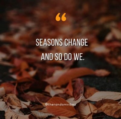 Quotes About Seasons Of Life