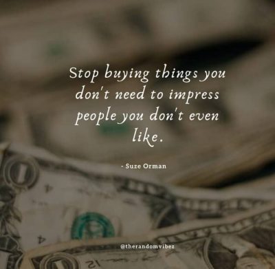 Sayings About Saving Money