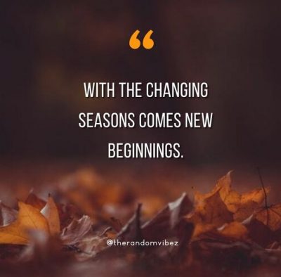 Seasons Change Quotes