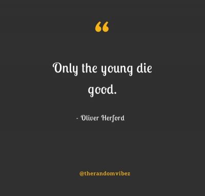 Young Death Quotes