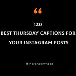 120 Best Thursday Captions For Your Instagram Posts
