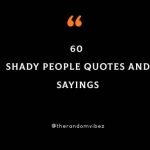 60 Shady People Quotes And Sayings