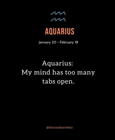 Aquarius Horoscope Quotes