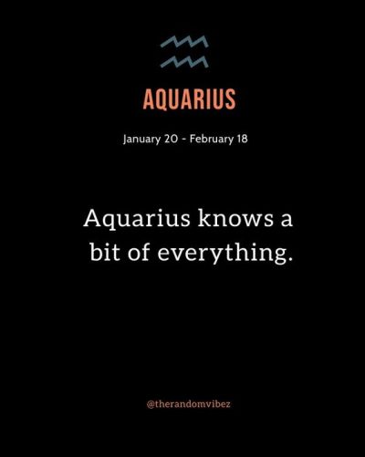 Aquarius Quotes