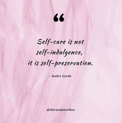 Audre Lorde Self Care Quote