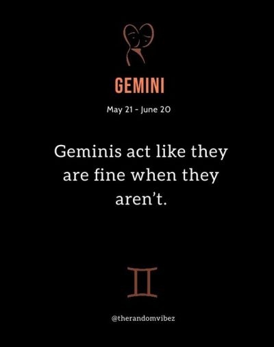 Being A Gemini Quotes