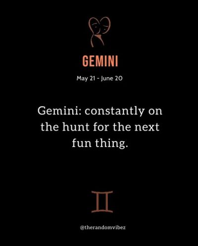 Crazy Gemini Quotes