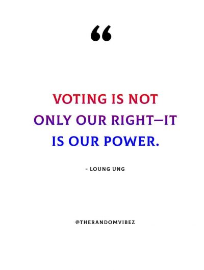 Famous Vote Quotes