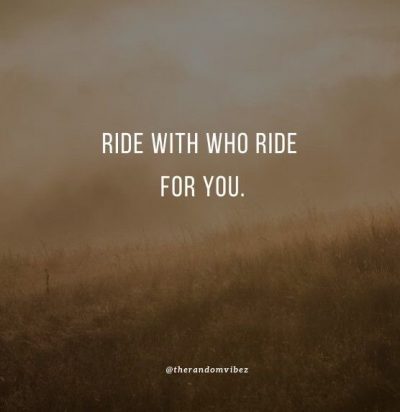 Ride or Die Quotes Images