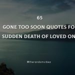 65 Gone Too Soon Quotes For Sudden Death Of Loved One