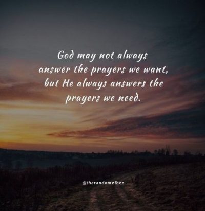 Answered Prayer Quotes