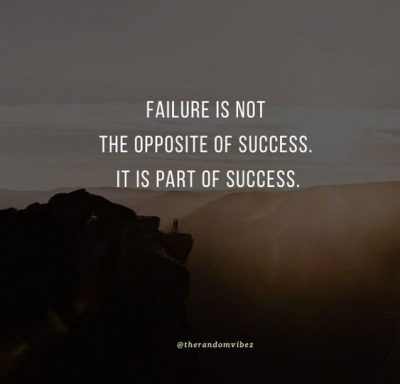 Failure And Success Quotes