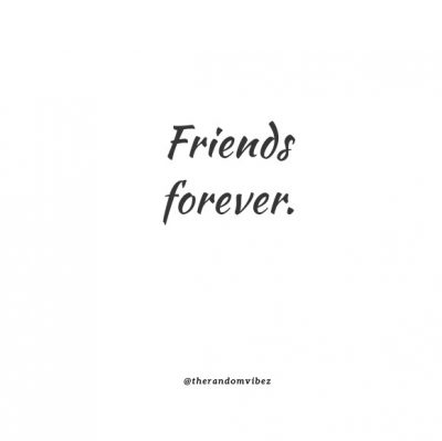Friendship Two Word Quotes