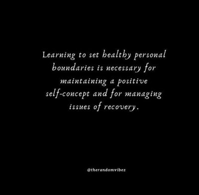 Healthy Boundaries Quotes