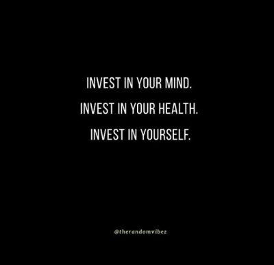 Invest In Yourself Sayings
