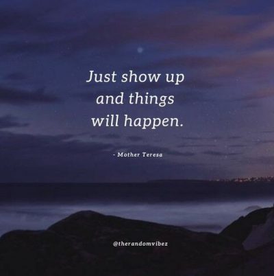 Show Up Quotes