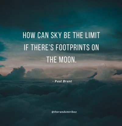 Sky Is The Limit Success Quotes