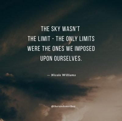 motivational sky's the limit quotes