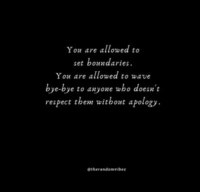 respect my boundaries quotes