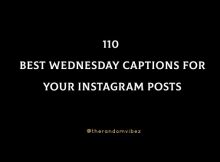 110 Best Wednesday Captions For Your Instagram Posts