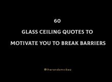 60 Glass Ceiling Quotes To Motivate You To Break Barriers